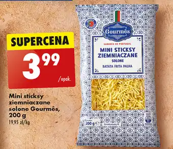 Biedronka Mini sticksy ziemniaczane solone Gourmês, 200 g oferta
