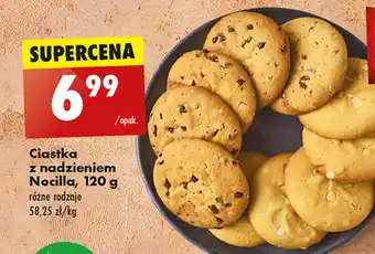 Biedronka Ciastka z nadzieniem Nocilla, 120 g oferta