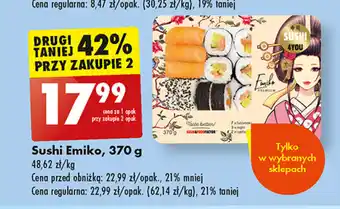 Biedronka Sushi Emiko, 370 g oferta