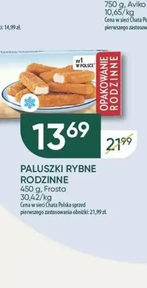FRoSTA Złote paluszki rybne z fileta 450 g (15 sztuk)