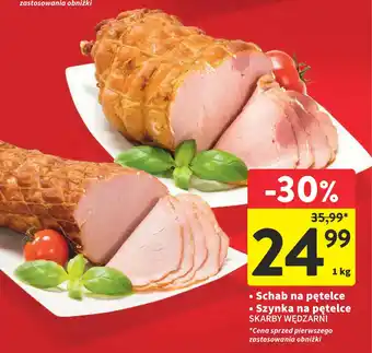 Intermarche Schab na pętelce/Szynka na pętelce SKARBY WĘDZARNI 1kg oferta