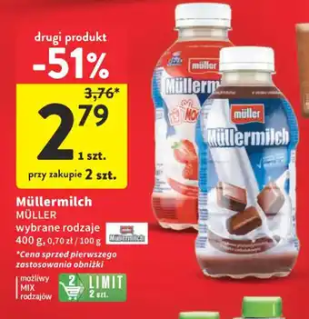 Intermarche Müllermilch MÜLLER 400g oferta