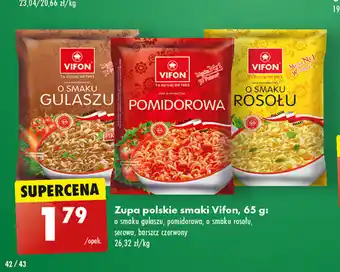 Biedronka Zupa polskie smaki Vifon, 65 g oferta