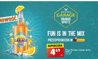 Biedronka Piwo Garage orange spritz, 400 ml oferta