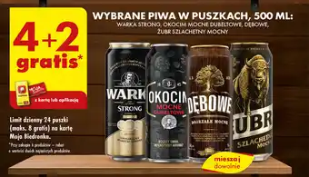Biedronka WYBRANE PIWA W PUSZKACH, 500 ML oferta