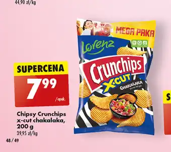 Biedronka Chipsy Crunchips x-cut chakalaka, 200 g oferta