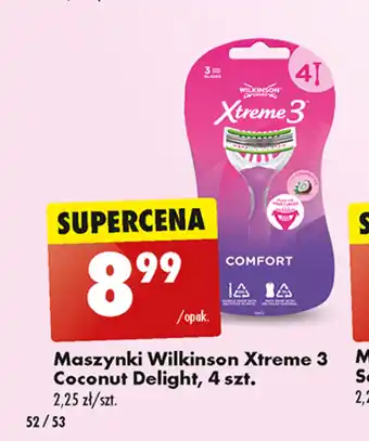 Biedronka Maszynki Wilkinson Xtreme 3 oferta