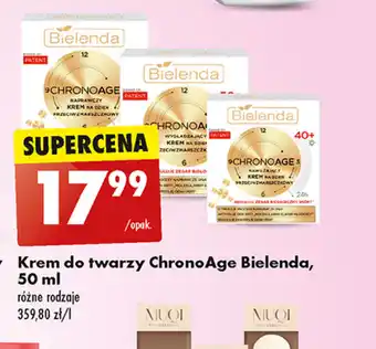 Biedronka Krem do twarzy ChronoAge Bielenda 50ml oferta