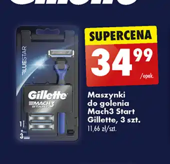 Biedronka Maszynki do golenia Mach3 Start Gillette oferta