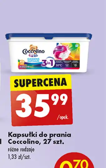 Biedronka Kapsułki do prania Coccolino, 27 szt. oferta