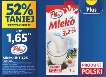 Lidl Mleko UHT 1l oferta