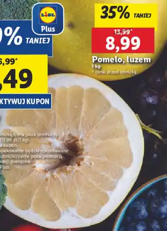 Lidl Pomelo luzem 1kg oferta