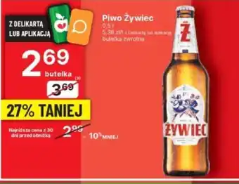 Delikatesy Centrum Piwo Żywiec 0,5l oferta