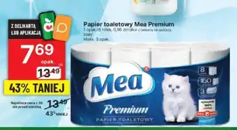 Delikatesy Centrum Papier toaletowy Mea Premium oferta