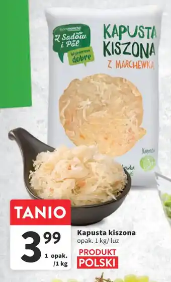 Intermarche Kapusta kiszona 1 kg oferta