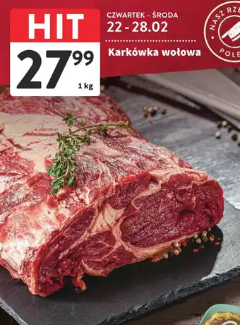 Intermarche Karkówka wołowa 1kg oferta