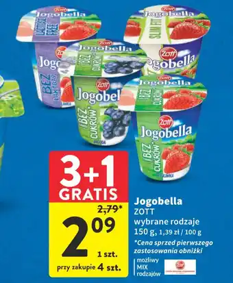 Intermarche Jogobella ZOTT 150 g oferta