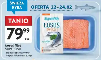 Łosoś filet SUPERFISH 1kg