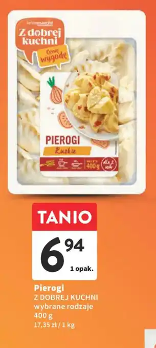 Intermarche Pierogi Z DOBREJ KUCHNI 400 g oferta