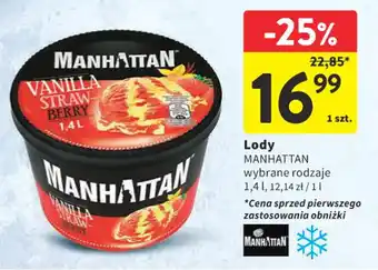 Intermarche Lody MANHATTAN 1,4l oferta
