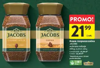 Intermarche Kawa rozpuszczalna JACOBS 200g oferta