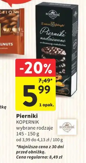 Intermarche Pierniki KOPERNIK 145-150g oferta