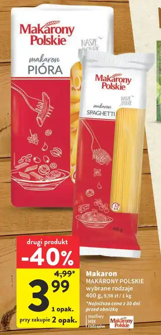 Makaron Makarony Polskie 400g