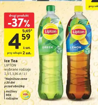 Intermarche Ice Tea LIPTON 1,5l oferta
