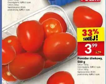 Twój Market Pomidor śliwkowy, 500 g oferta
