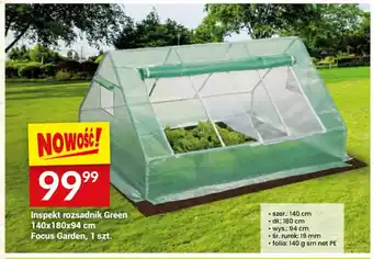 Twój Market Inspekt rozsadnik Green 140x180x94 cm Focus Garden, 1 szt. oferta