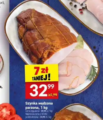 Twój Market Szynka wędzona parzona, 1 kg oferta