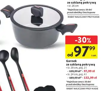 Intermarche Garnek ze szklaną pokrywą oferta
