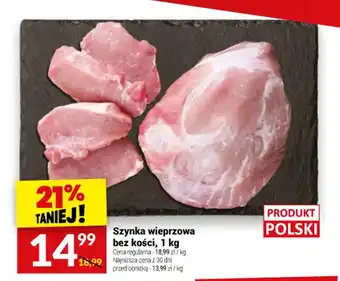 Twój Market Szynka wieprzowa bez kości, 1 kg oferta