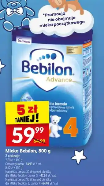 Twój Market Mleko Bebilon, 800 g oferta