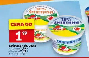 Twój Market Śmietana Koło, 200 g oferta