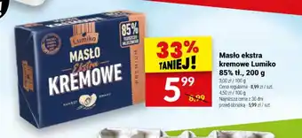Twój Market Masło ekstra kremowe Lumiko 85% tł., 200 g oferta