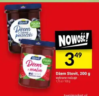 Twój Market Dżem Stovit, 200 g oferta