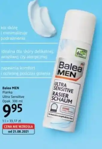 dm drogerie markt Pianka do golenia Balea MEN oferta