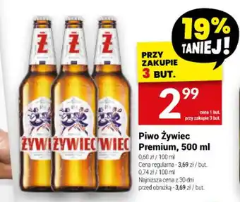 Twój Market Piwo Żywiec Premium, 500 ml oferta