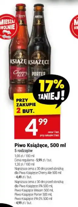 Twój Market Piwo Książęce, 500 ml oferta