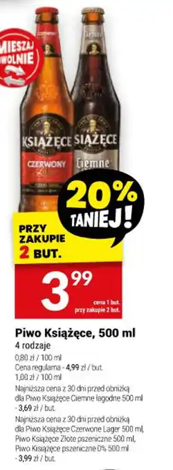 Piwo Książęce, 500 ml