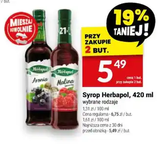 Twój Market Syrop Herbapol, 420 ml oferta