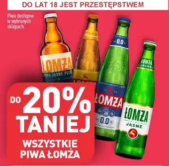ALDI WSZYSTKIE PIWA ŁOMŻA oferta