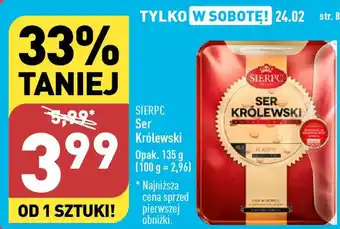 ALDI SIERPC Ser Królewski 135g oferta