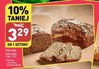 ALDI Chleb żytni 450g oferta
