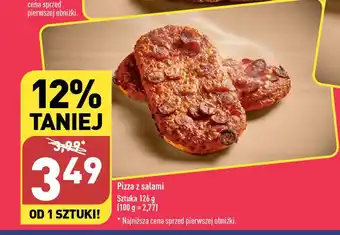 ALDI Pizza z salami 126 g oferta