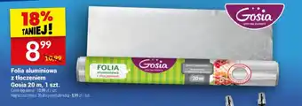 Twój Market Folia aluminiowa z tłoczeniem Gosia 20 m, 1 szt. oferta