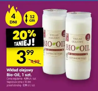Twój Market Wkład olejowy Bio-Oil, 1 szt. oferta