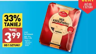 ALDI SIERPC Ser Królewski 135 g oferta