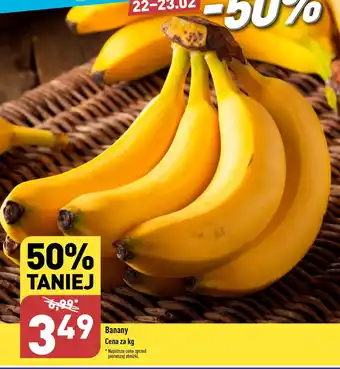 ALDI Banany 1kg oferta